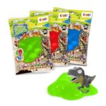 CRAZE Dinorex Slime: 6 X 75ml, 6 Colours, Dinosaur Toy