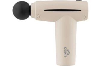 CRIVIT Beige Mini Massage Gun