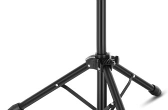 CROWNSHOP Drum Stool Adjustable Piano Stool Folding Throne Chair with Padded Seat for Drums with Music Guitar Keyboard Stool Throne Piano Chair Padded Seat Piano Chair (Black)