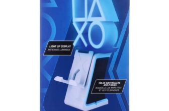 Cable Guys PlayStation Light Up Phone & Controller Charging Stand
