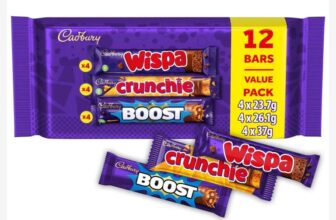 Cadbury Chocolate Bar Mixed Value Pack 12 Bars – In Store Bushbury
