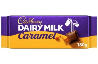 Cadbury Dairy Milk Caramel Chocolate Bar 180g