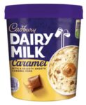 Cadbury Dairy Milk or Caramel Ice Cream 425ml