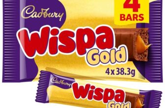 Cadbury Wispa Gold Chocolate Bar 4 Pack Multipack 153.2g – Clubcard Price