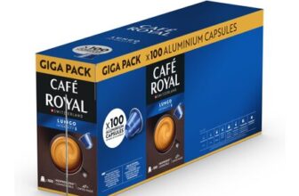 Caf Royal Lungo Nespresso Compatible Capsules, Intensity
