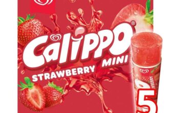 Calippo 5 x 80ml Mini Strawberry / Cola Ice Lollies – with Nectar