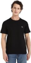 Calvin Klein Mens 2 Pack Monologo T-Shirt J30j320199 S/S T-Shirts (Pack of 2)