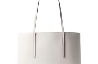 Calvin Klein Womens Foil Logo Tote Bag White Alyssum