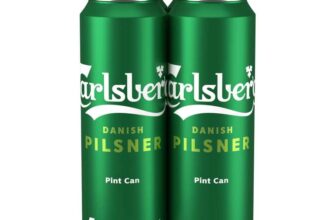 Carlsberg Pilsner 4 x 568ml (£3.80 s&s)
