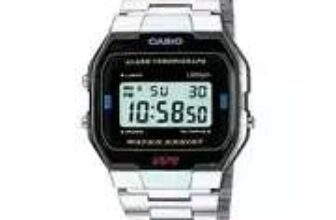 Casio Chronograph Silver Stainless Steel Watch – Free C&C