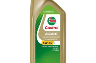 Castrol Edge 5W-30 LL 1L, Advanced Fully Synthetic Engine Oil, Meets ACEA C3 & API SQ Specifications