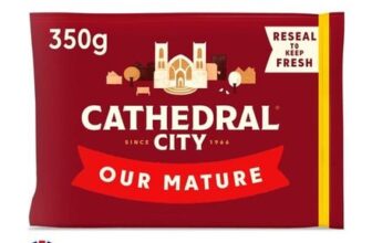 Cathedral City British Mature Cheddar Cheese 350g