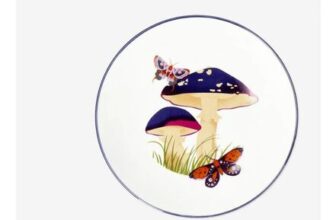 Ceramic Mushroom Plate
