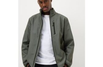Charcoal Funnel Soft Shell Jacket