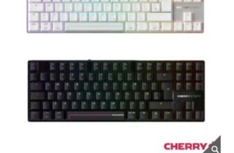 Cherry XTRFY MX 8.2 Pro TMR Gaming Keyboard – Black/White