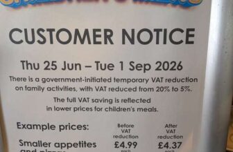 Childrens Menu reduced by 15% e.g. smaller appetites and pizzas £4.37 each