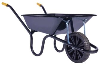 Chillington Camden Classic Black Puncture Free Wheelbarrow – 85L – Free C & C