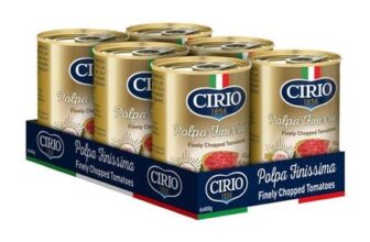 Cirio Polpa Finissima Finely Chopped Italian Tomatoes