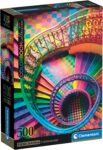 Clementoni Jigsaw Puzzle 500 pieces Colorboom Stairs, Puzzle for Adulta 14-99 Years, Compact box, Made in Italy, 35591