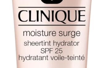 Clinique Moisture Surge Sheertint Hydrator SPF 25 Hydrating Tinted Moisturiser Broad Spectrum SPF 25 With Hyaluronic Acid Aloe Water Sheer Coverage, Natural Finish, Oil-Free 40 ml.