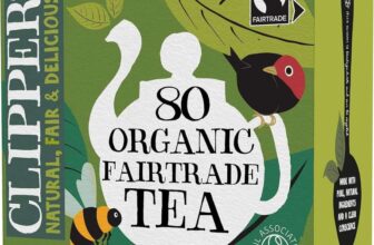 Clipper Organic Fairtrade Everyday Black Tea 4 x 80 Teabags (360 Bags in total) – S&S £7.65