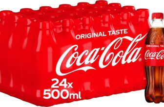 Coca Cola Original Taste 24 x 500 ml PET, Vegetarian
