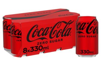 Coca-Cola Zero Sugar 8 x 330 ml S&S £2.85