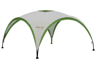 Coleman Gazebo Shelter XL 4.5 x 4.5 m, Sturdy Steel Poles Shelter with Sun Protection – Prime Deal
