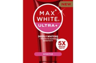 Colgate Max White Ultra Sensitive Toothpaste 75ml, Whitens Deep Stains for 5X Whiter Teeth – Prime Exclusive