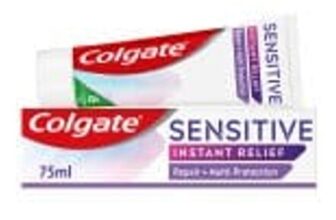 Colgate Sensitive Instant Relief Toothpaste 75ml