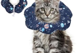 ComSaf Cat Cone Collar Soft, Protective Adjustable Cat Cones