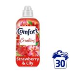 Comfort Perfume Creations Fabric Conditioner Strawberry & Lily 900 Ml