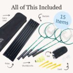 Complete Garden Badminton Set – With Code