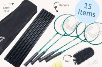 Complete Garden Badminton Set – With Code