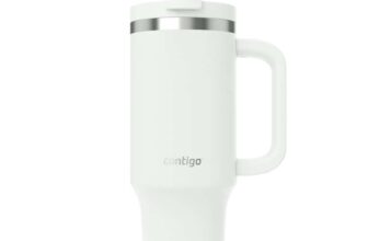 Contigo Streeterville Tumbler 1200 ml with Handle Stainless Steel Vacuum Insulated Water Bottle with Straw and Lid – Prime Deal