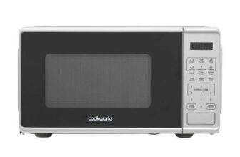 Cookworks 700W Digital Microwave – Silver