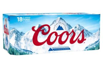 Coors Lager Beer 18 x 440ml (cans)