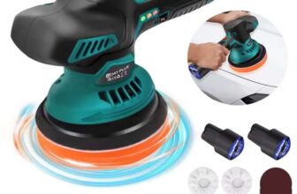Cordless Car Buffer Polisher with Two Batteries – w/Code – Zhitaozhang Tool Store
