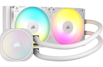 Corsair Nautilus 240 RS ARGB Liquid CPU Cooler 240mm, RGB, White, 5-Year Guarantee, White Next day delivered