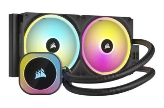 Corsair iCUE LINK H115i RGB Liquid CPU Cooler – 280mm AIO – QX140 RGB Fans – iCUE LINK System Hub Included Prime Only