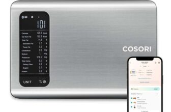 Cosori Smart Kitchen Food Scale with 19 Nutrition Tracking & App, Stainless Steel – Prime Day Deal