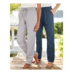 Cotton Pull-on Trousers