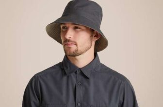 Craghoppers Expert Kiwi Anti-Insect UPF 50 Water-Repellant Sun Hat, Reversible Grey – W/code Free Delivery with Free Sign Up