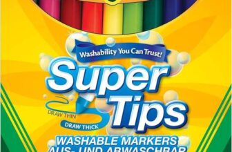 Crayola Supertip Washable Markers (Pack of 12)