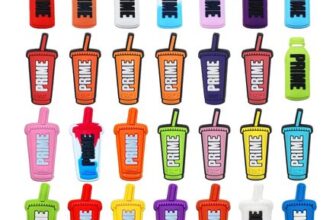 Croc Charms 28-Pc Bottle Set for Crocs