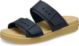 Crocs Unisex Brooklyn Buckle LowWedge Sandal