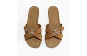 Crossover-Strap Sandals