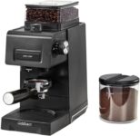 Cuisinart Espresso & Coffee Conical Burr Grinder 35 Grind Settings Anti-Static Technology 225g Bean Hopper with Silicone-Sealed Lid Portafilter Compatible Cup Selector 114 Cups