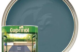 Cuprinol Anti-Slip Decking Stain 2.5L , Grey / Stone / Black & Others ( Free C&C )
