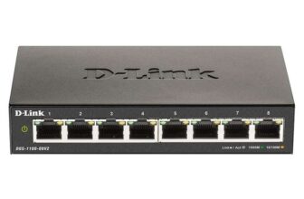 D-Link 8-Port Gigabit Smart Managed Switch With VLAN Support, Layer 2 Features, QoS, Fanless Prime Exclusive
